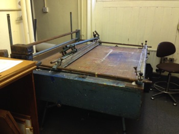 Screenprinting Table
Press Bed 120cm x 138cm